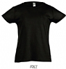 Camiseta Niña Publicitaria Cherry Sols - Color Negro Profundo